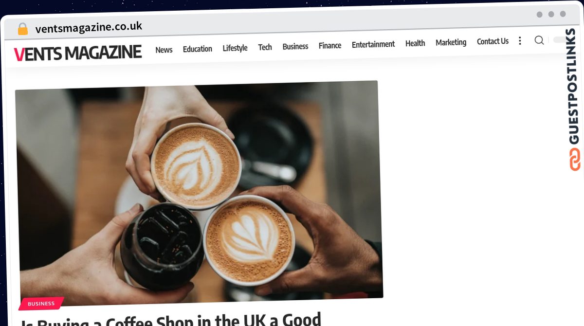 Publish Guest Post on ventsmagazine.co.uk