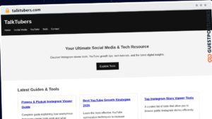 Publish Guest Post on talktubers.com
