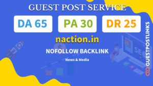 Buy Guest Post on naction.in