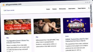 Publish Guest Post on alltypesnames.com