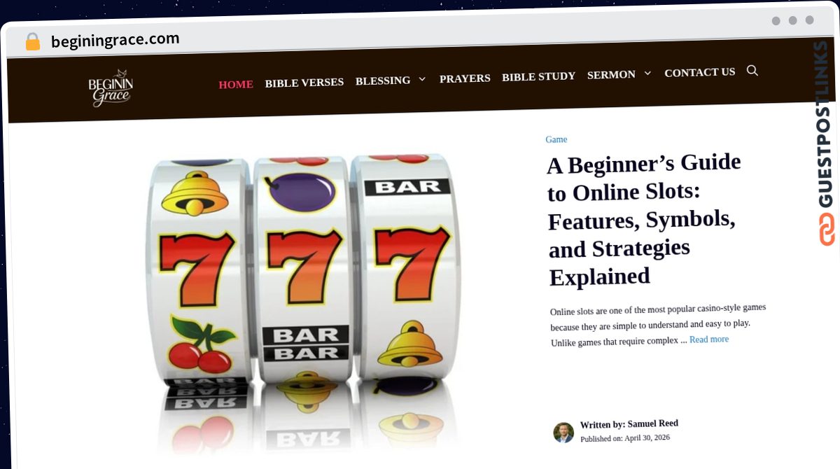 Publish Guest Post on beginingrace.com