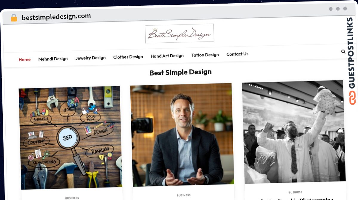Publish Guest Post on bestsimpledesign.com