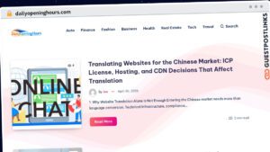 Publish Guest Post on dailyopeninghours.com