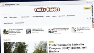 Publish Guest Post on fanzynames.com
