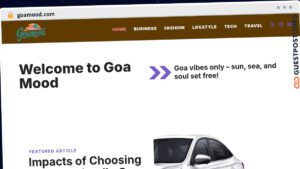 Publish Guest Post on goamood.com