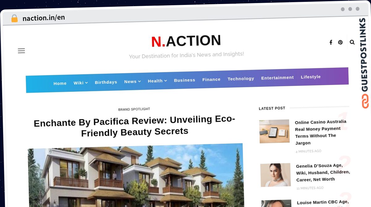 Publish Guest Post on naction.in/en