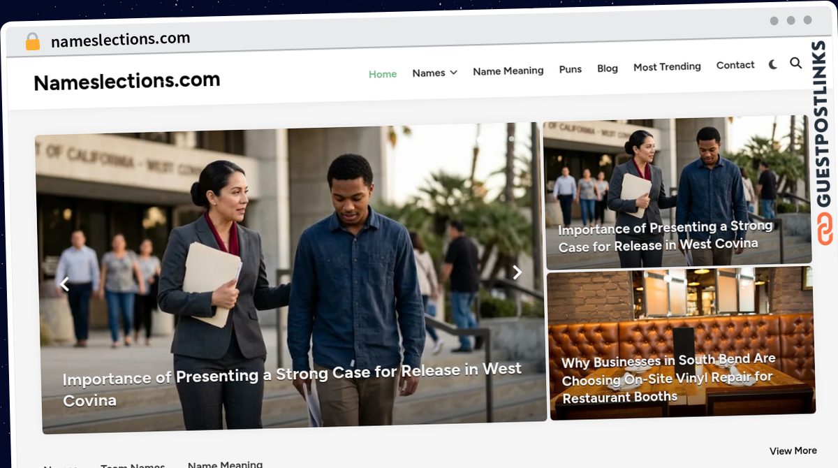 Publish Guest Post on nameslections.com