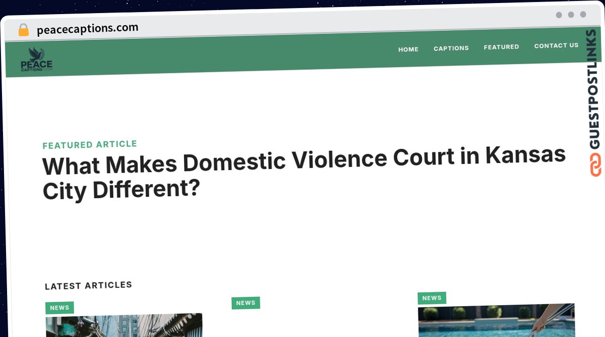 Publish Guest Post on peacecaptions.com