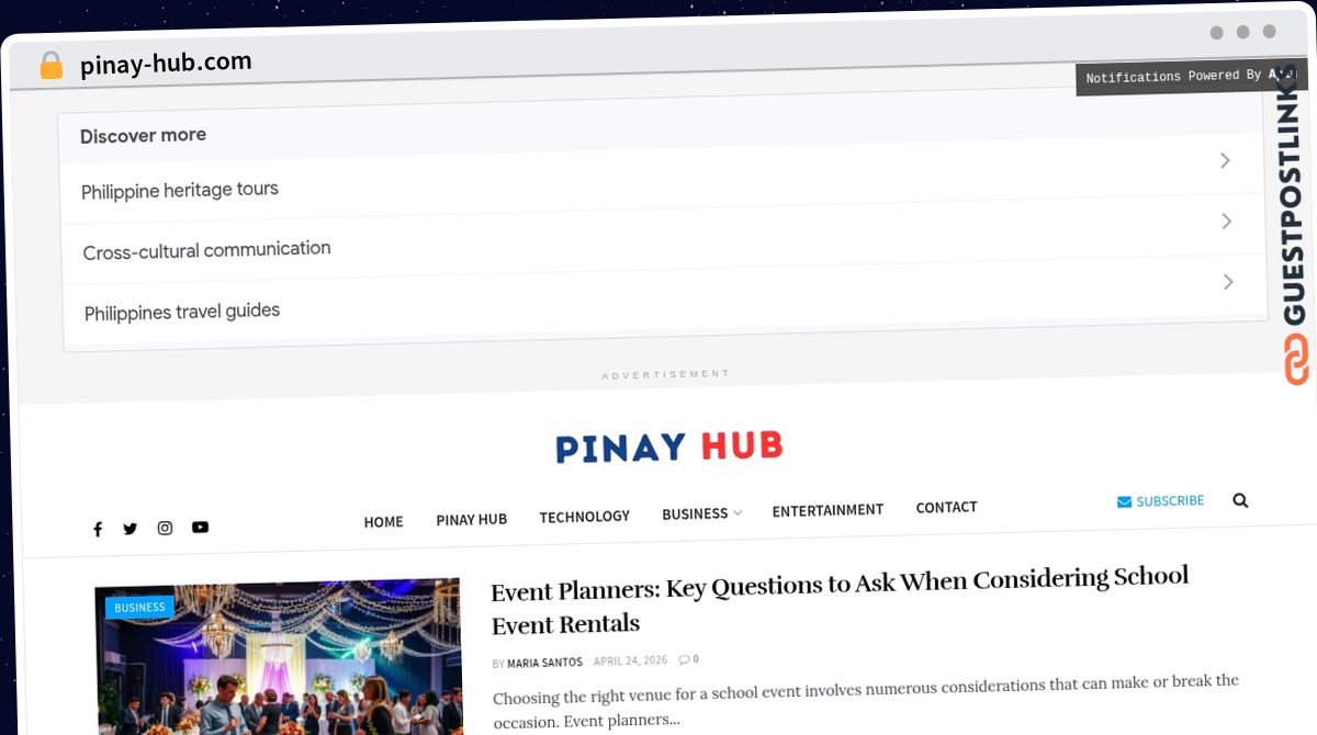 Publish Guest Post on pinay-hub.com