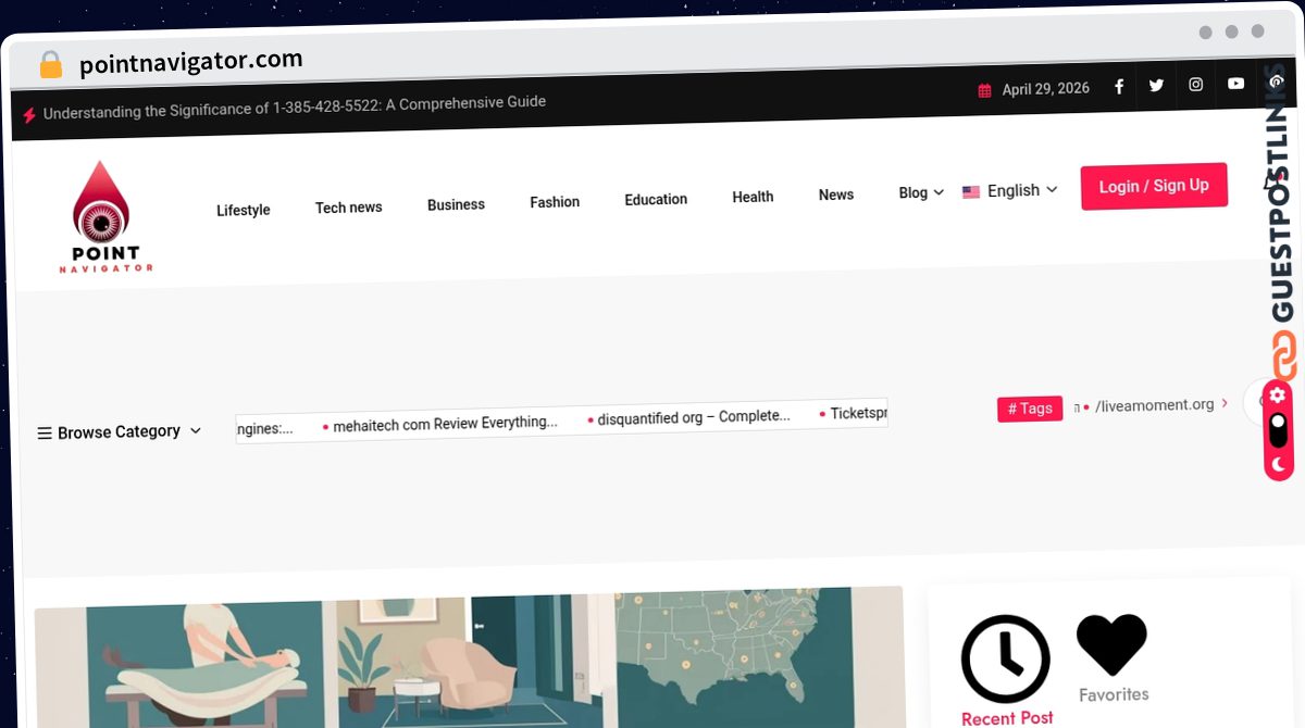 Publish Guest Post on pointnavigator.com