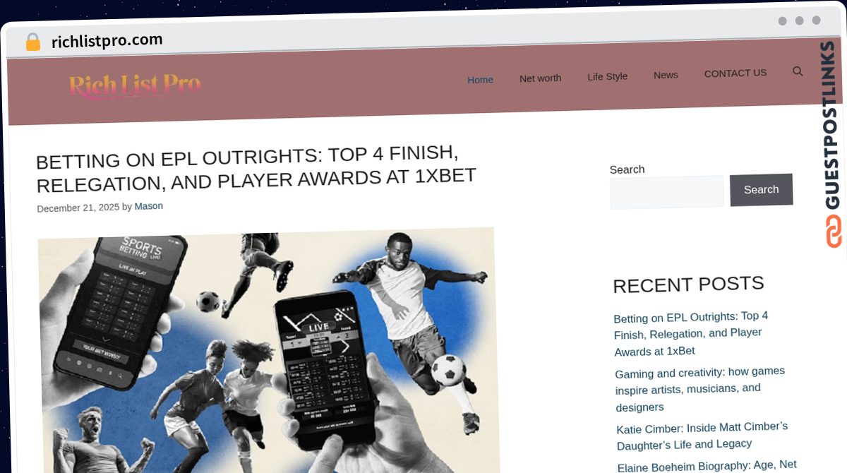 Publish Guest Post on richlistpro.com