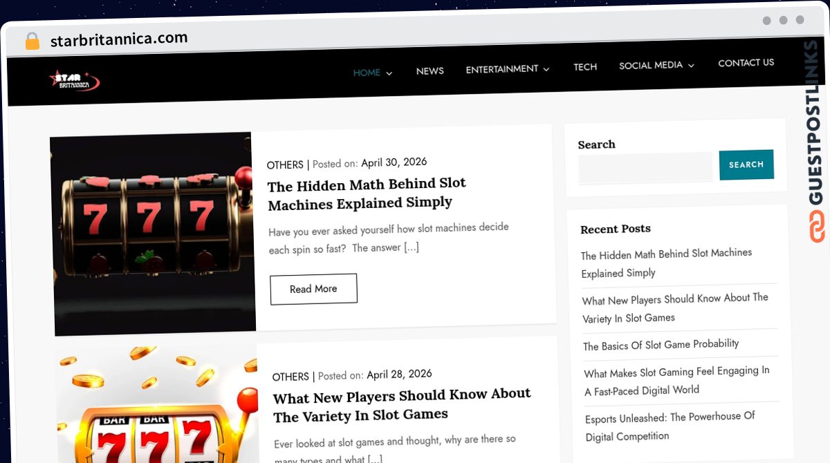 Publish Guest Post on starbritannica.com