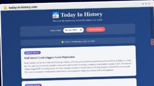 Publish Guest Post on today-in-history.com