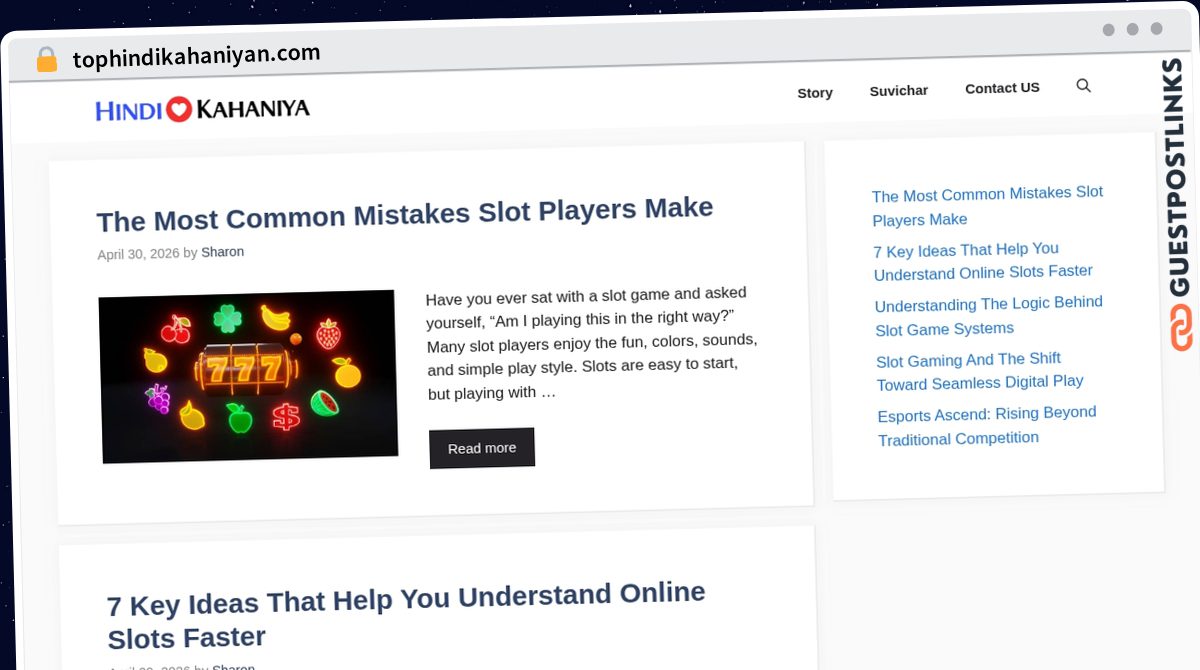 Publish Guest Post on tophindikahaniyan.com