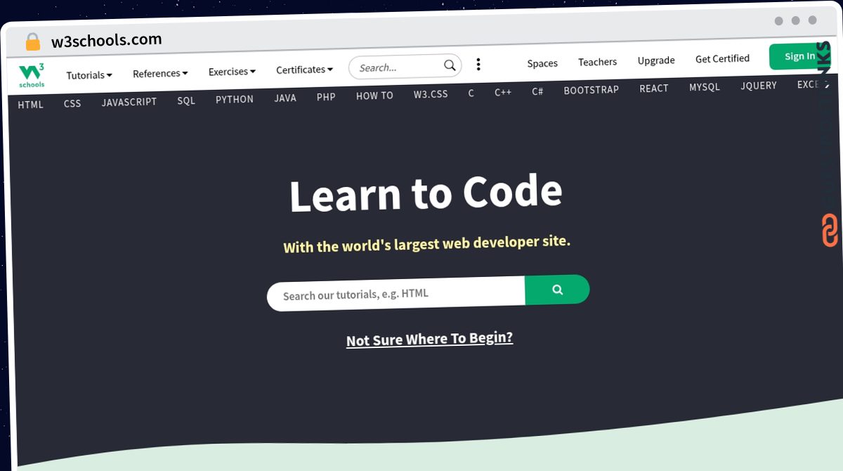 Publish Guest Post on w3schools.com