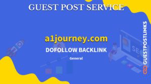 Buy Guest Post on a1journey.com