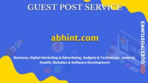 Buy Guest Post on abhint.com
