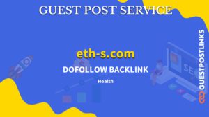 Buy Guest Post on eth-s.com