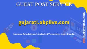Buy Guest Post on gujarati.abplive.com