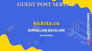 Buy Guest Post on kicksta.co