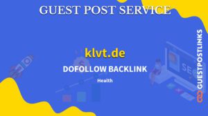 Buy Guest Post on klvt.de
