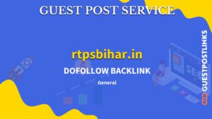 Buy Guest Post on rtpsbihar.in