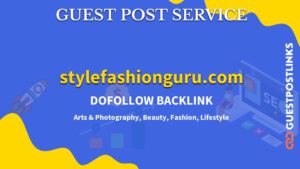 Buy Guest Post on stylefashionguru.com