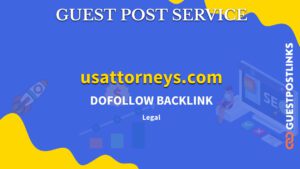 Buy Guest Post on usattorneys.com
