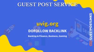 Buy Guest Post on uvig.org
