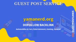 Buy Guest Post on yamanerd.org