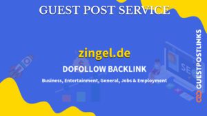 Buy Guest Post on zingel.de