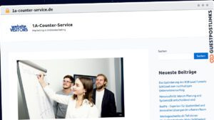 Publish Guest Post on 1a-counter-service.de