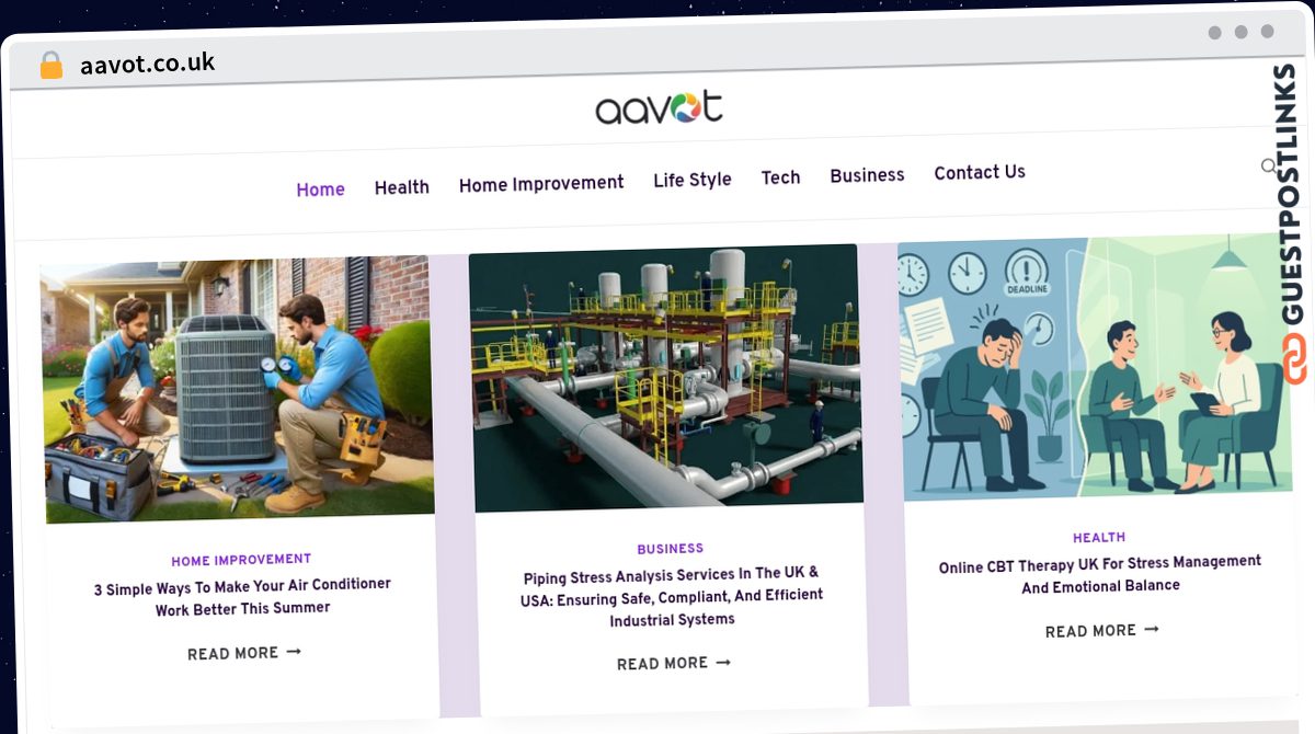 Publish Guest Post on aavot.co.uk