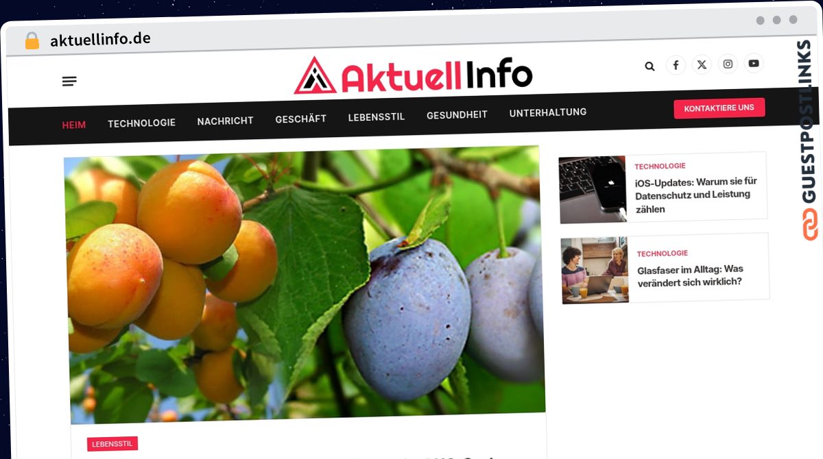 Publish Guest Post on aktuellinfo.de