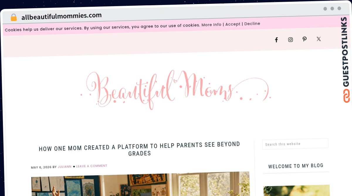 Publish Guest Post on allbeautifulmommies.com