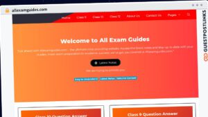 Publish Guest Post on allexamguides.com