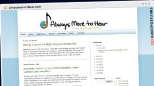 Publish Guest Post on alwaysmoretohear.com