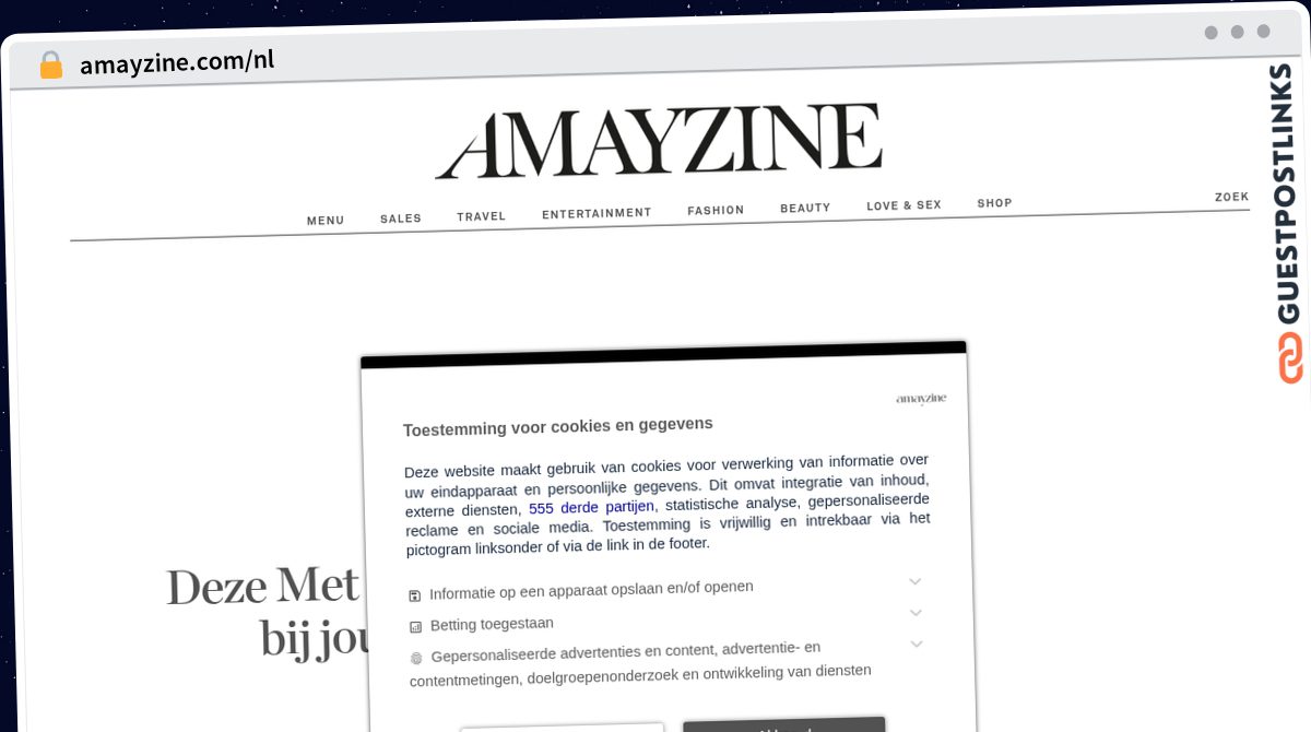 Publish Guest Post on amayzine.com/nl