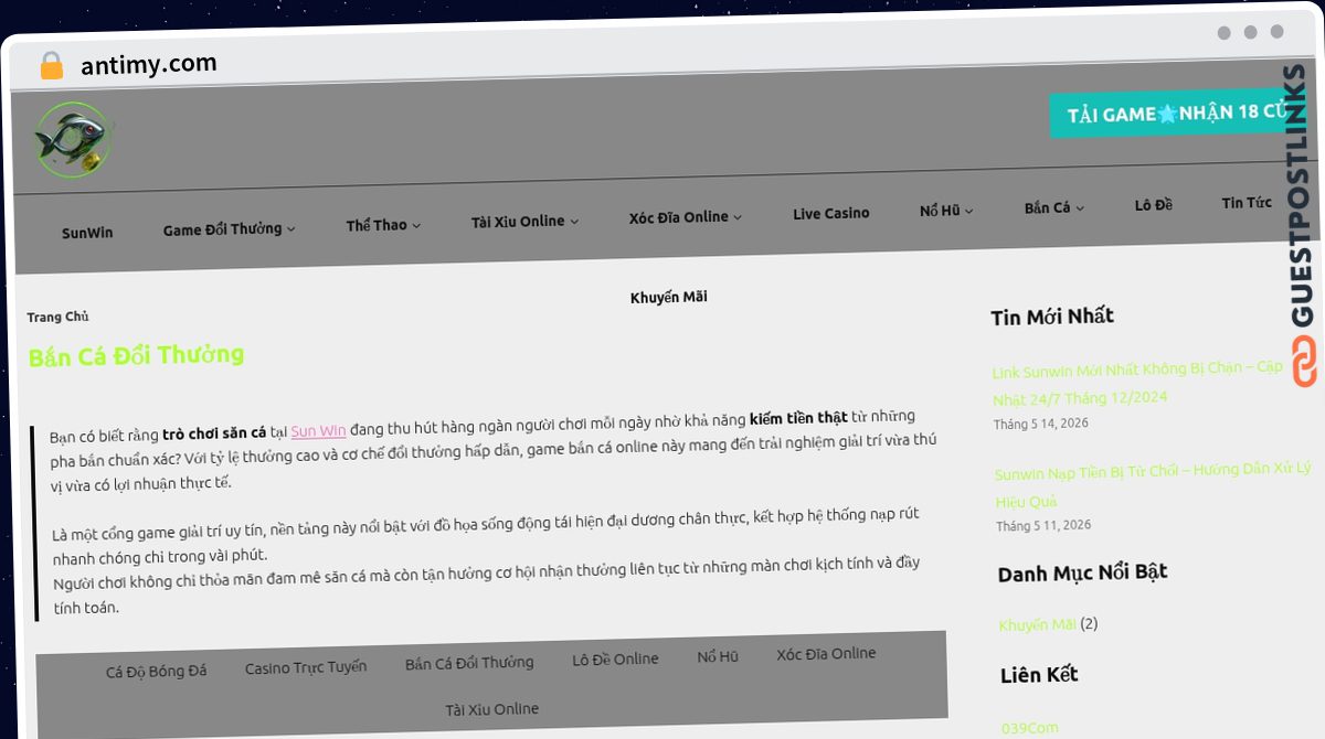 Publish Guest Post on antimy.com