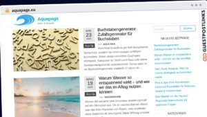 Publish Guest Post on aquapage.eu