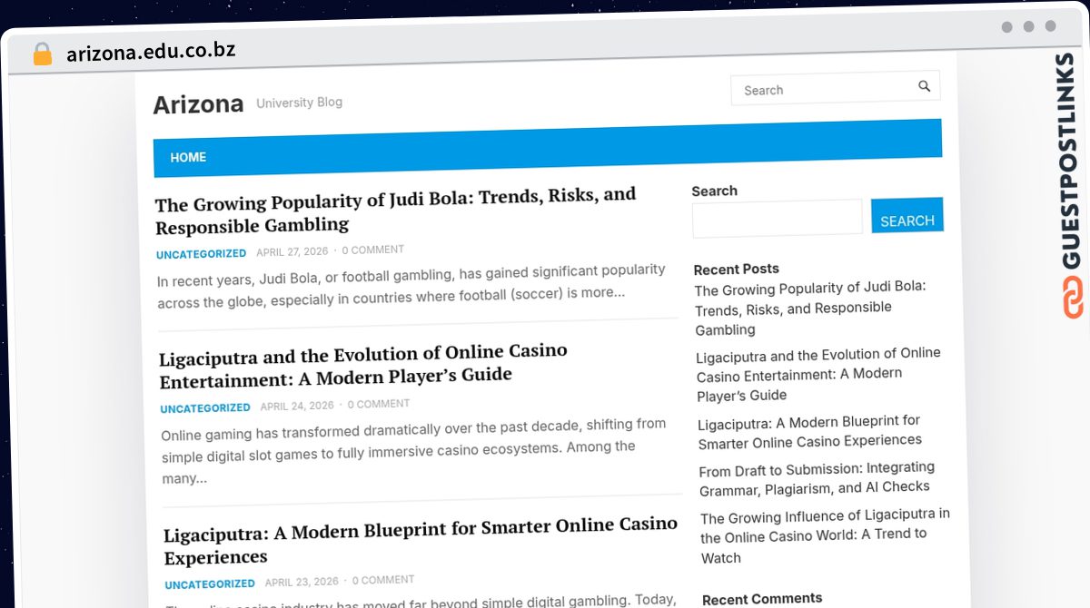 Publish Guest Post on arizona.edu.co.bz