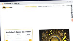 Publish Guest Post on audiobookcalculator.us