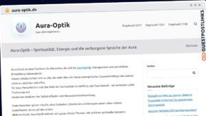 Publish Guest Post on aura-optik.de