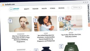 Publish Guest Post on befashi.com