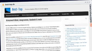 Publish Guest Post on best-top.de