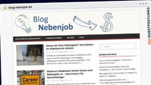 Publish Guest Post on blog-nebenjob.de