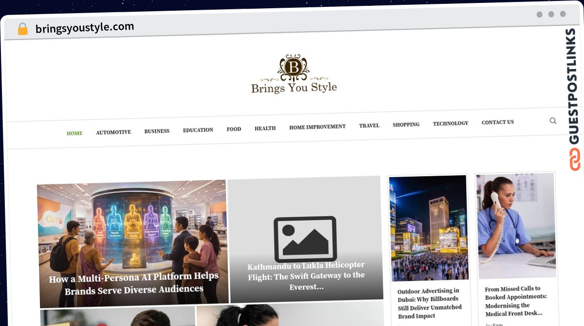 Publish Guest Post on bringsyoustyle.com