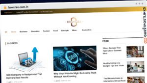 Publish Guest Post on bronzee.com.in