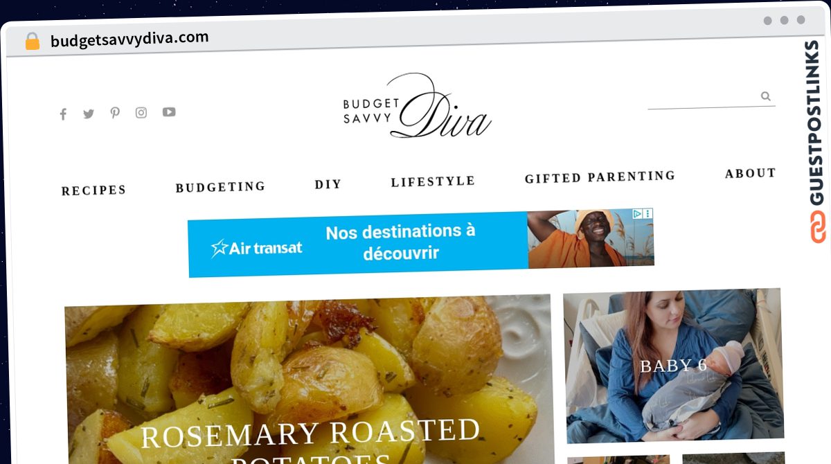 Publish Guest Post on budgetsavvydiva.com