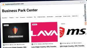 Publish Guest Post on businessparkcenter.com